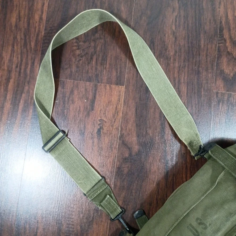 1951 US Army M1945 Field Pack Lower Green  Cargo Pack Musette Messenger Bag